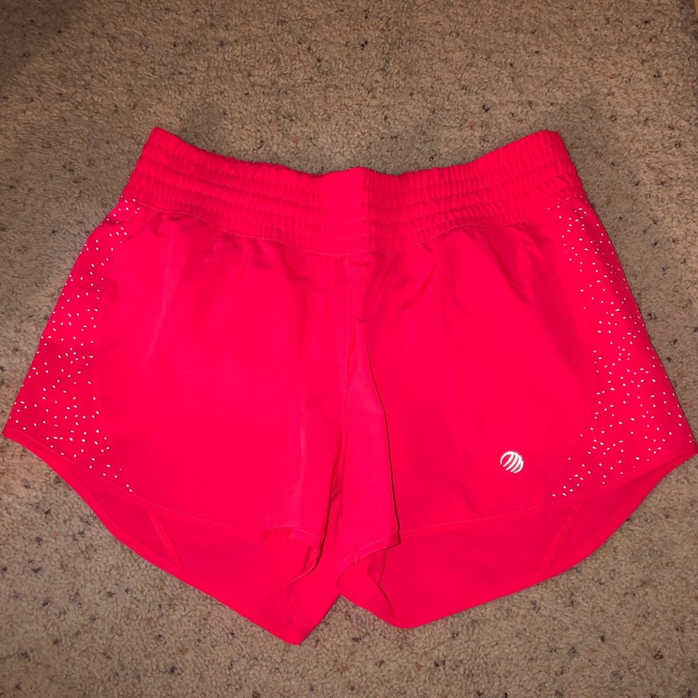 MPG neon pink athletic shorts